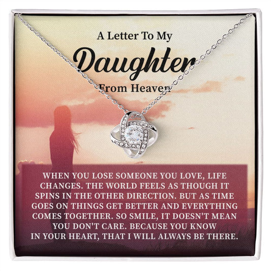 A Letter To My Daughter From Heaven In Your Heart, That I Will Always Be There