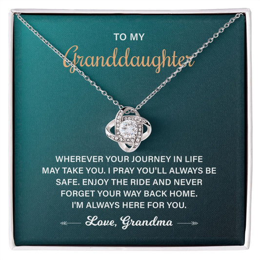 To My Granddaughter Wherever Your Journey In Life May Take You