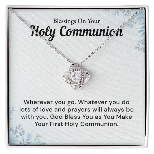 Blessings on Your Holy Communion. May God Bless You as You Make Your First Holy Communion