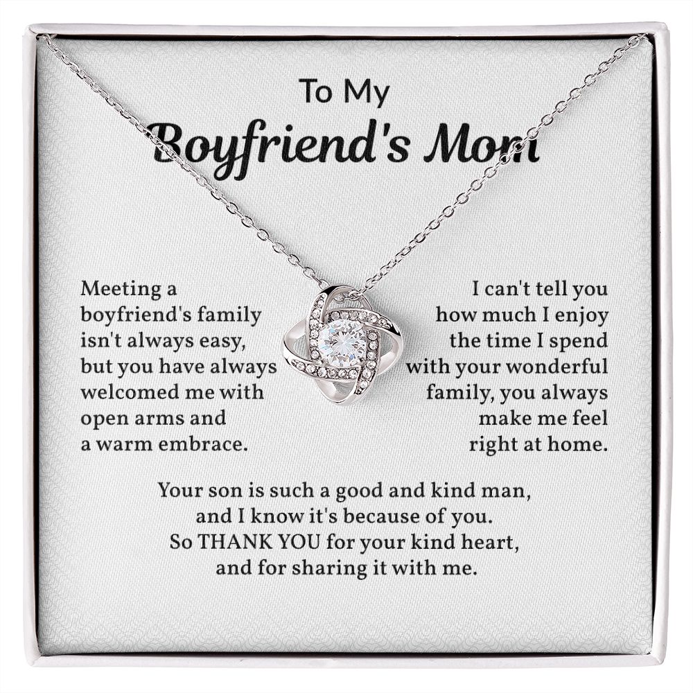 To My Boyfriend's Mom, You Have Always Welcomed Me With Open Arms And A Warm Embrace
