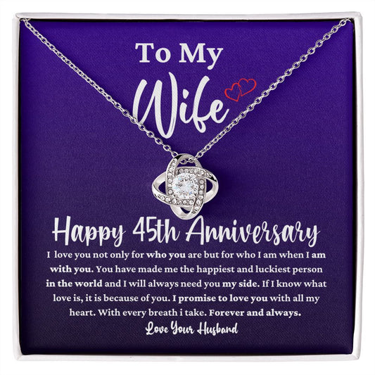Happy 45th Anniversary #wife