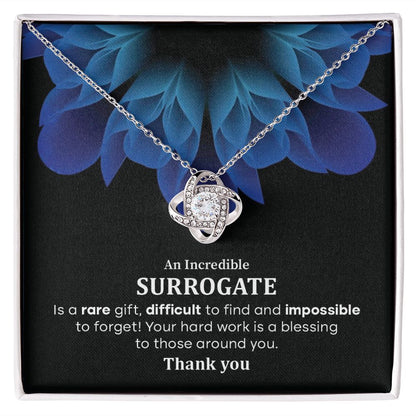 An Incredible Surrogate Impossible To Forget, Thank You