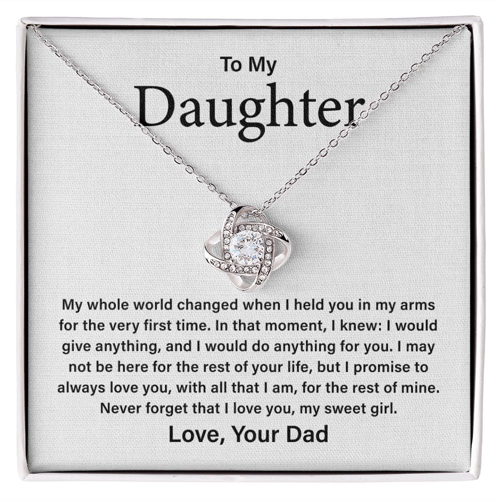 To My Daughter Never Forget That I Love You, My Sweet Girl Love, Your Dad