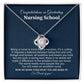 Nursing School Graduation Necklace Gift With Amazing Box