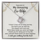 To My Amazing Ex-Wife Necklace – Thank You Gift