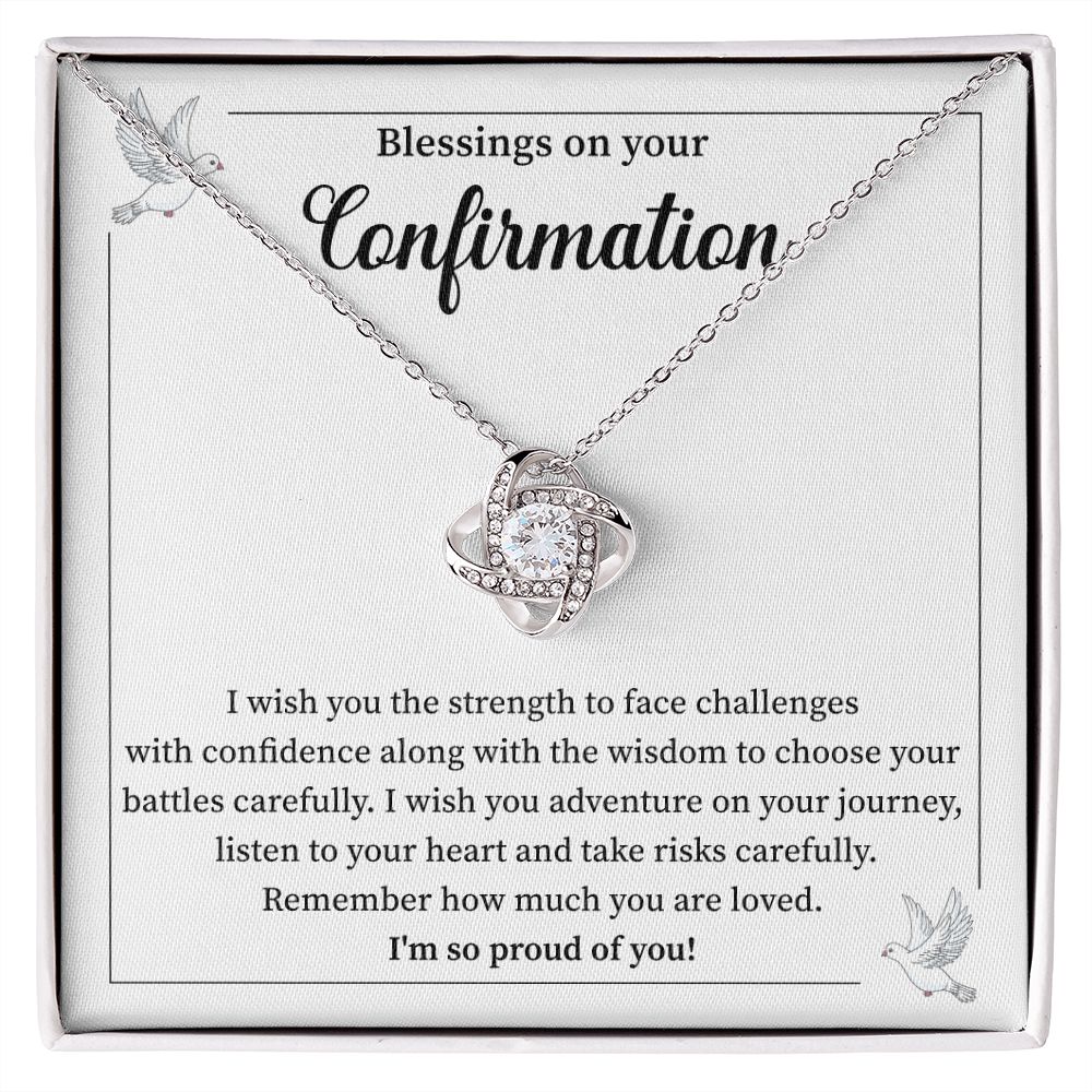 Blessings on Your Confirmation: A Meaningful Necklace to Cherish
