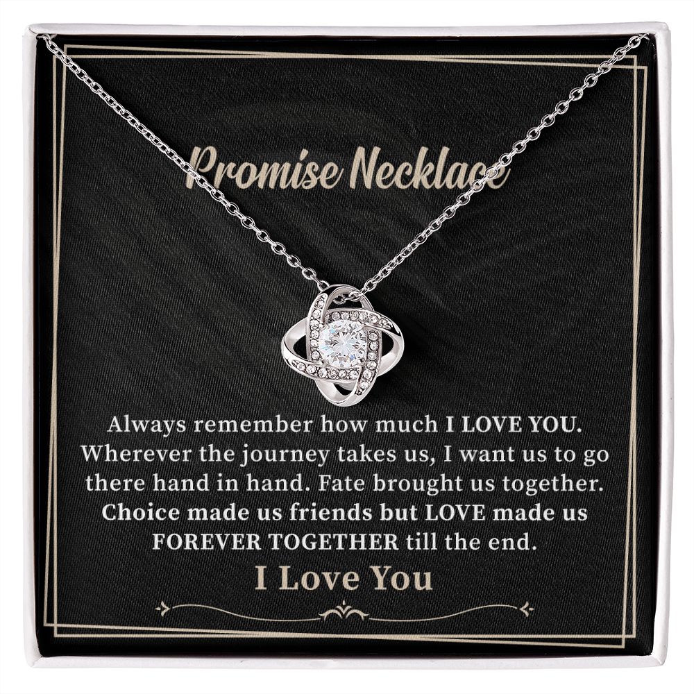 Promise Necklace I Love You