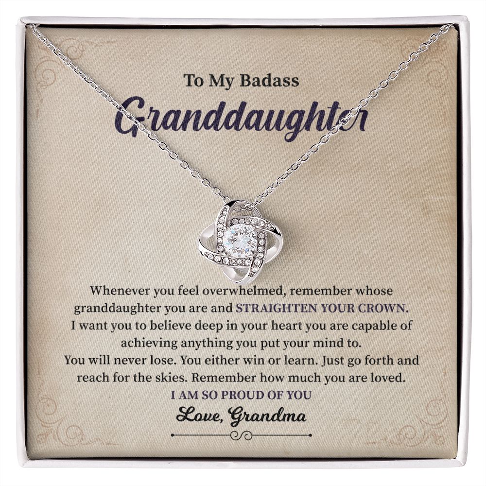 To My Badass Granddaughter I Am So Proud Of You Love, Grandma