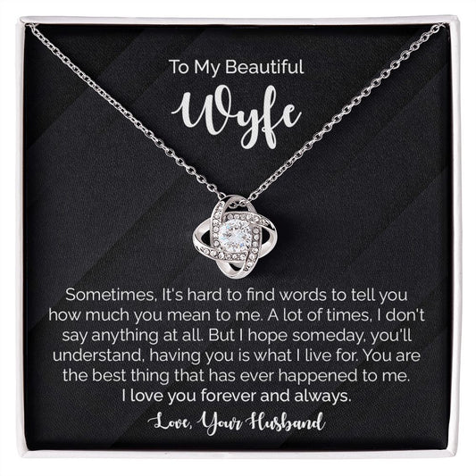 To My Beautiful Wife I Love You Forever And Always Love, Your Husband