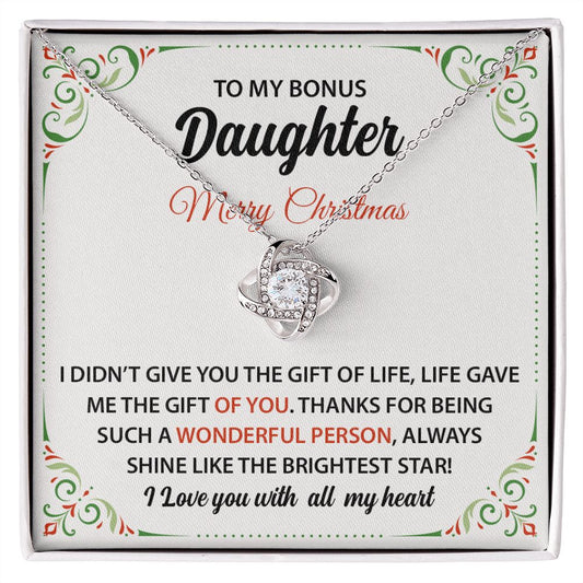 To My Bonus Daughter Marry Christmas