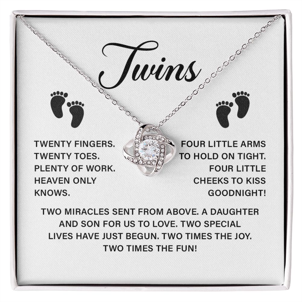 Twins Two Special Lives Have Just Begun Two Times The Joy