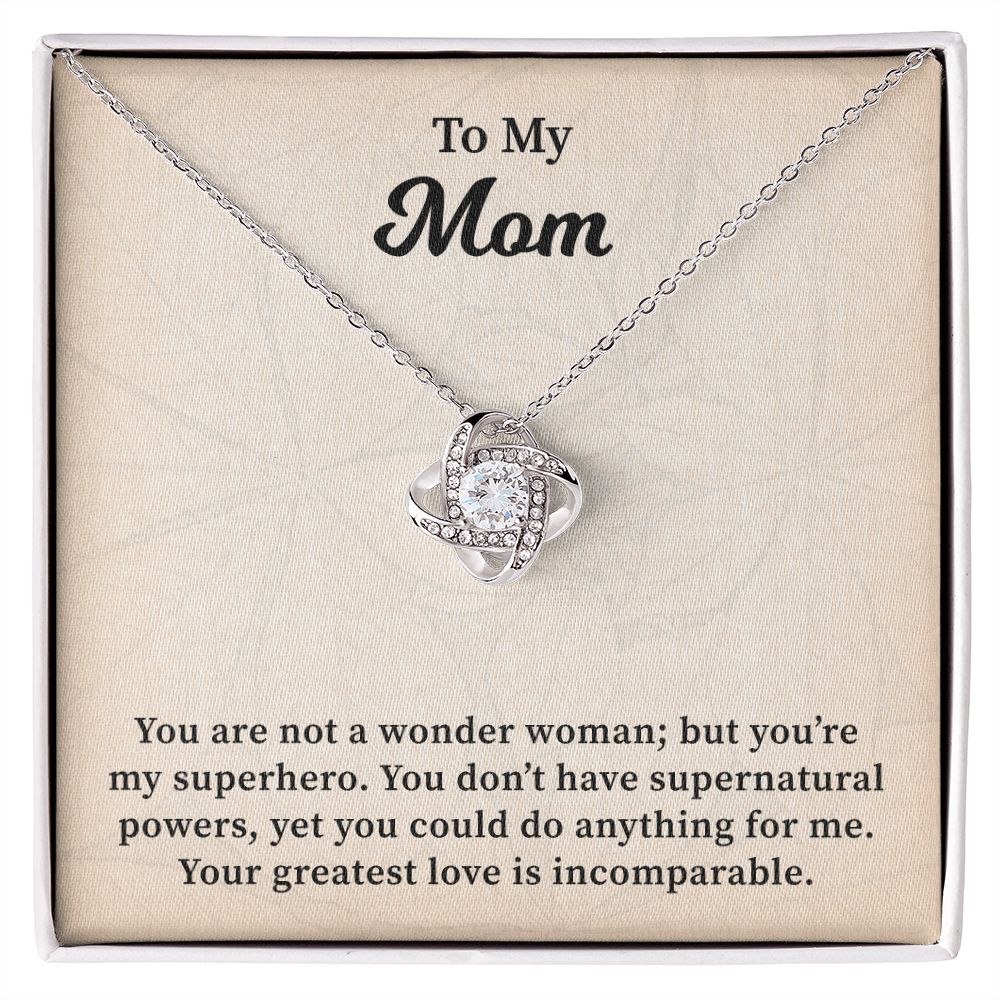 To My Mom You are Not A Wonder Woman Your Greatest Love Is Incomparable