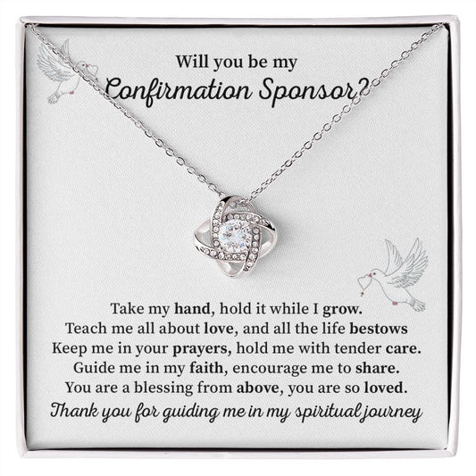 Will You Be My Confirmation Sponsor Thank You For Guiding Me In My Spiritual Journey