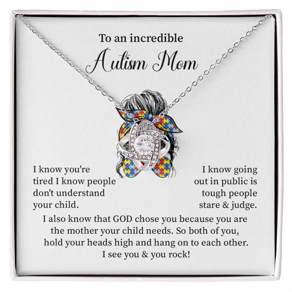To an Incredible Autism Mom, I know You're Tired, Gifts Her On Autism Awareness Day From Son/Daughter