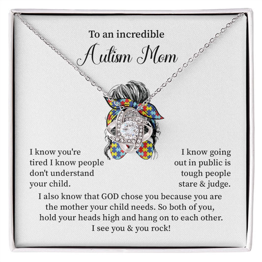 To an Incredible Autism Mom, I know You're Tired, Gifts Her On Autism Awareness Day From Son/Daughter