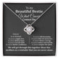 Best Friend Cancer Support Necklace Gift Box
