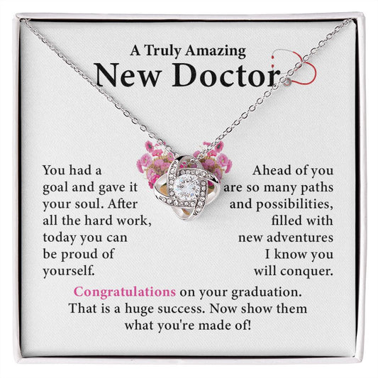 A Necklace Gift to Newly Graduated Doctor