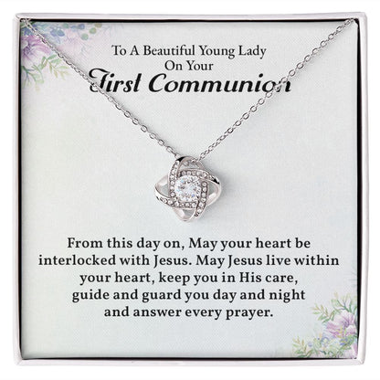 To a Beautiful Young Lady on Your First Communion