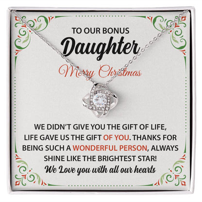 To Our Bonus Daughter Marry Christmas
