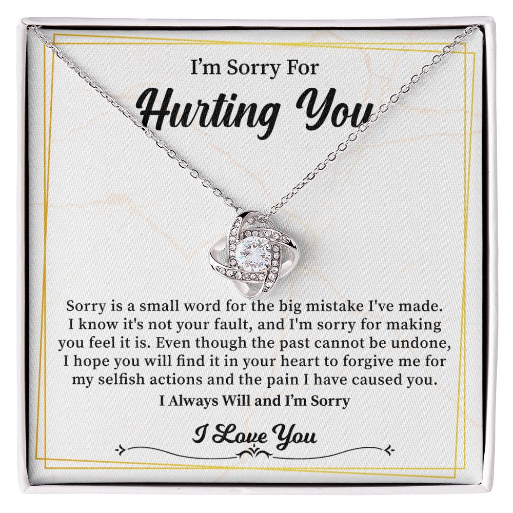 I'm Sorry For Hurting You I love You