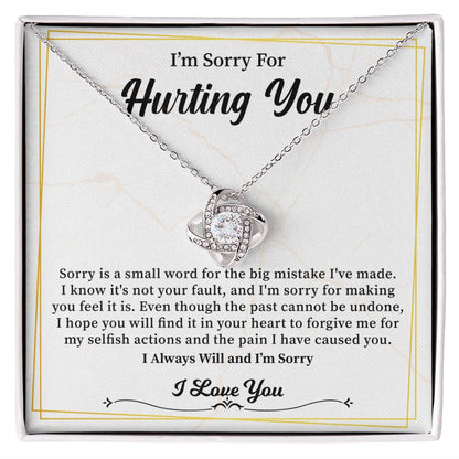 I'm Sorry For Hurting You I love You