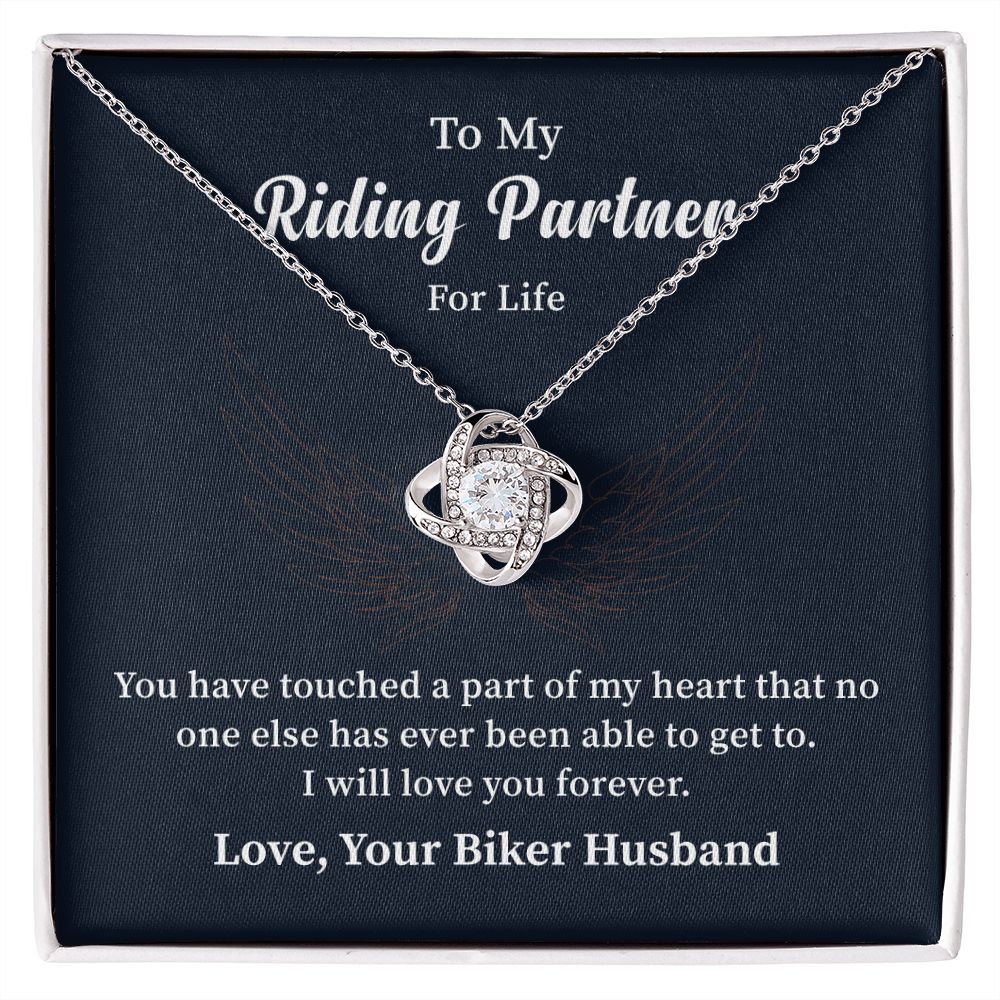 To My Riding Partner For Life I Will Love You Forever