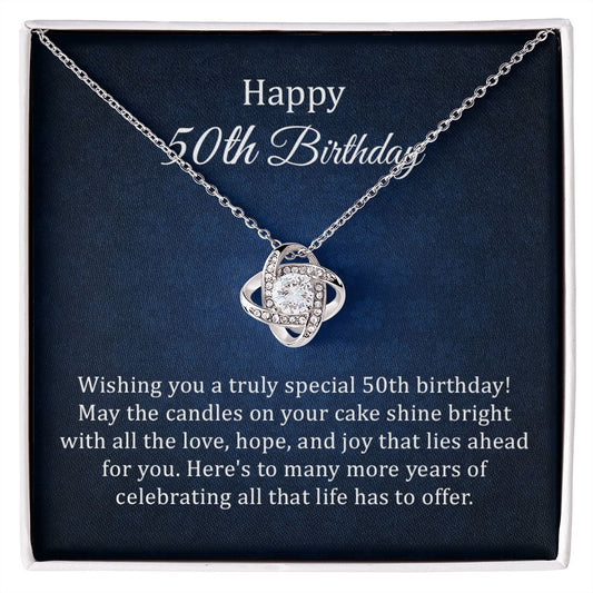 Happy 50th Birthday May The Candles On Your Cake Shine Bright With In The Love