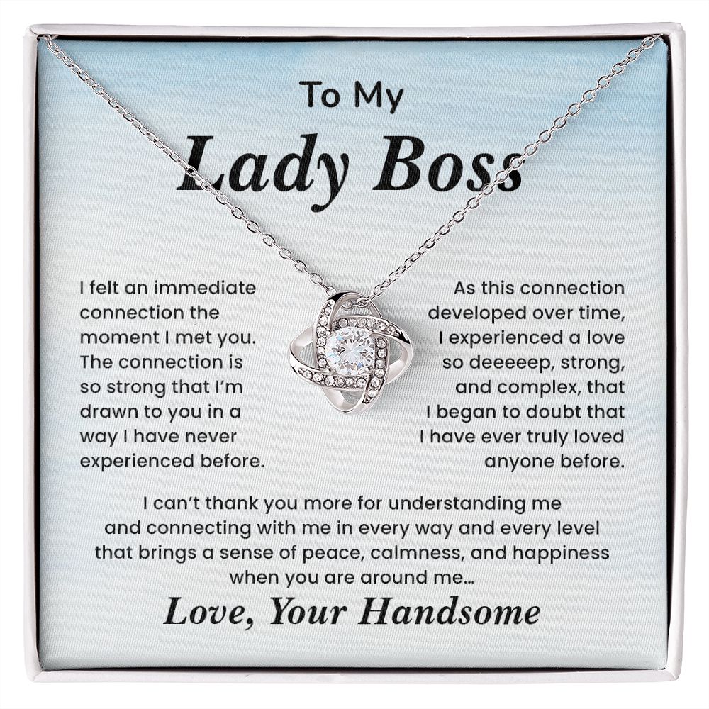 To My Lady Boss I Experienced A love So Deep, Strong And Complex