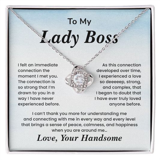 To My Lady Boss I Experienced A love So Deep, Strong And Complex