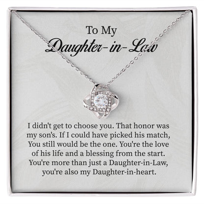 To My Daughter-in-Law, You're Not Just Family by Law, but Also My Daughter-in-Heart