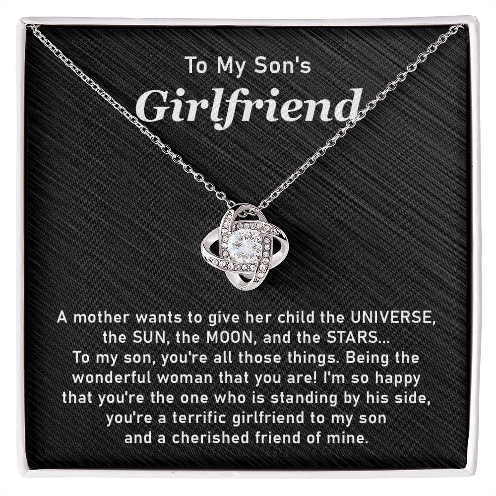 To My Son's Girlfriend You're A Terrific Girlfriend To My Son And A Cherished Friend Of Mine
