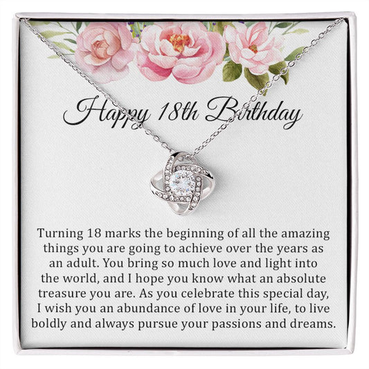 Happy 18th Birthday I Wish You An Abundance Of Love You In Your Life