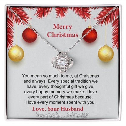 To My Wife From Husband Marry Christmas