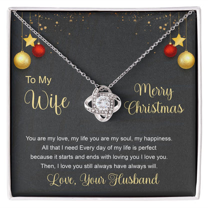 To My Wife From Husband Marry Christmas