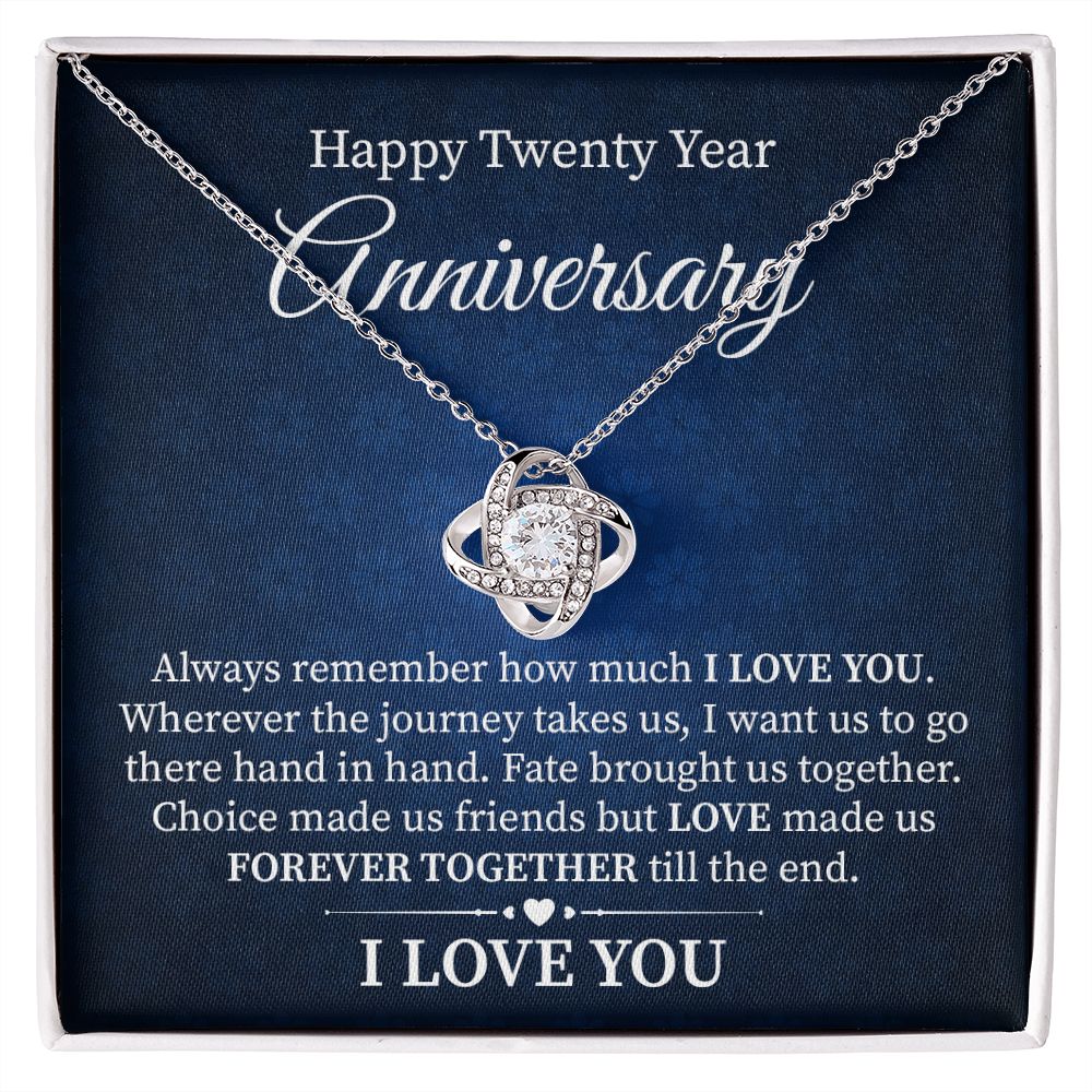 Happy 20 Year Anniversary Fate Brought Us Together I Love You