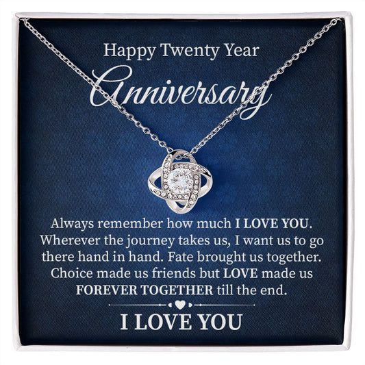 Happy 20 Year Anniversary Fate Brought Us Together I Love You