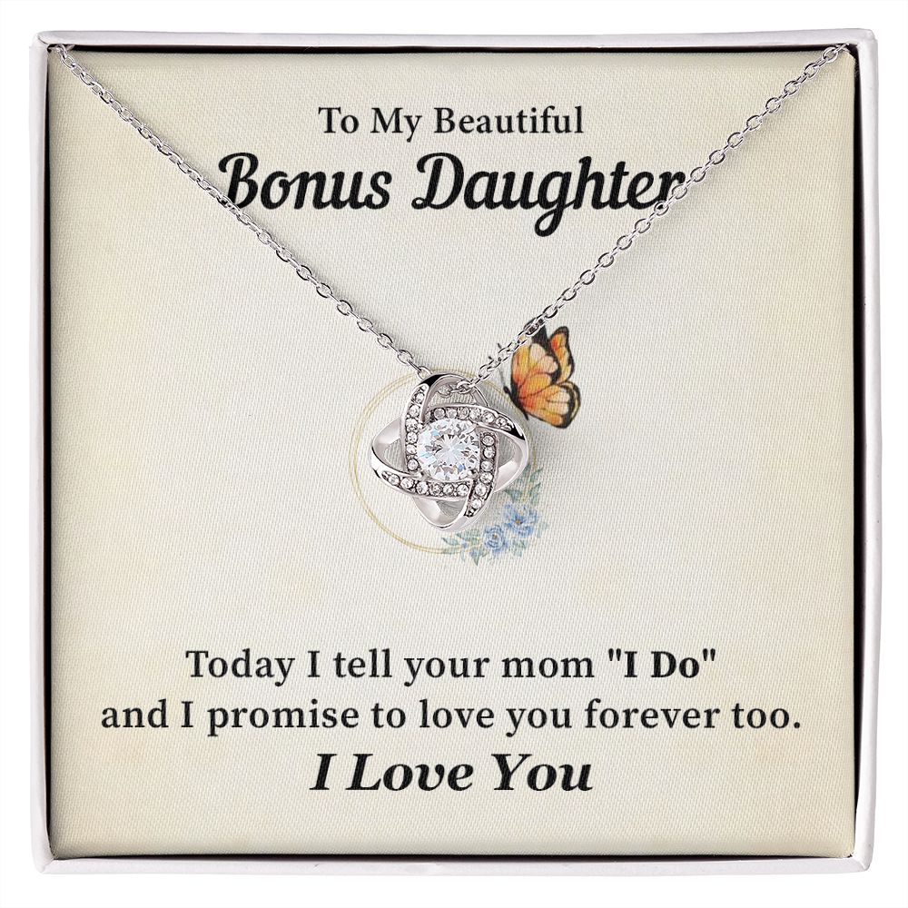 To My Beautiful Daughter Today I Tell Your Mom "I Do" I Love You
