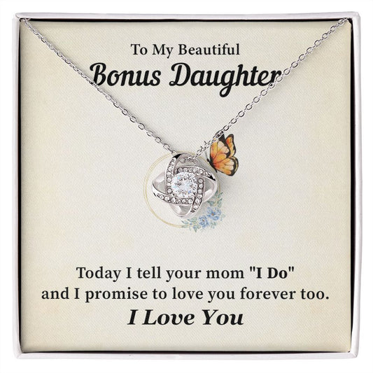 To My Beautiful Daughter Today I Tell Your Mom "I Do" I Love You