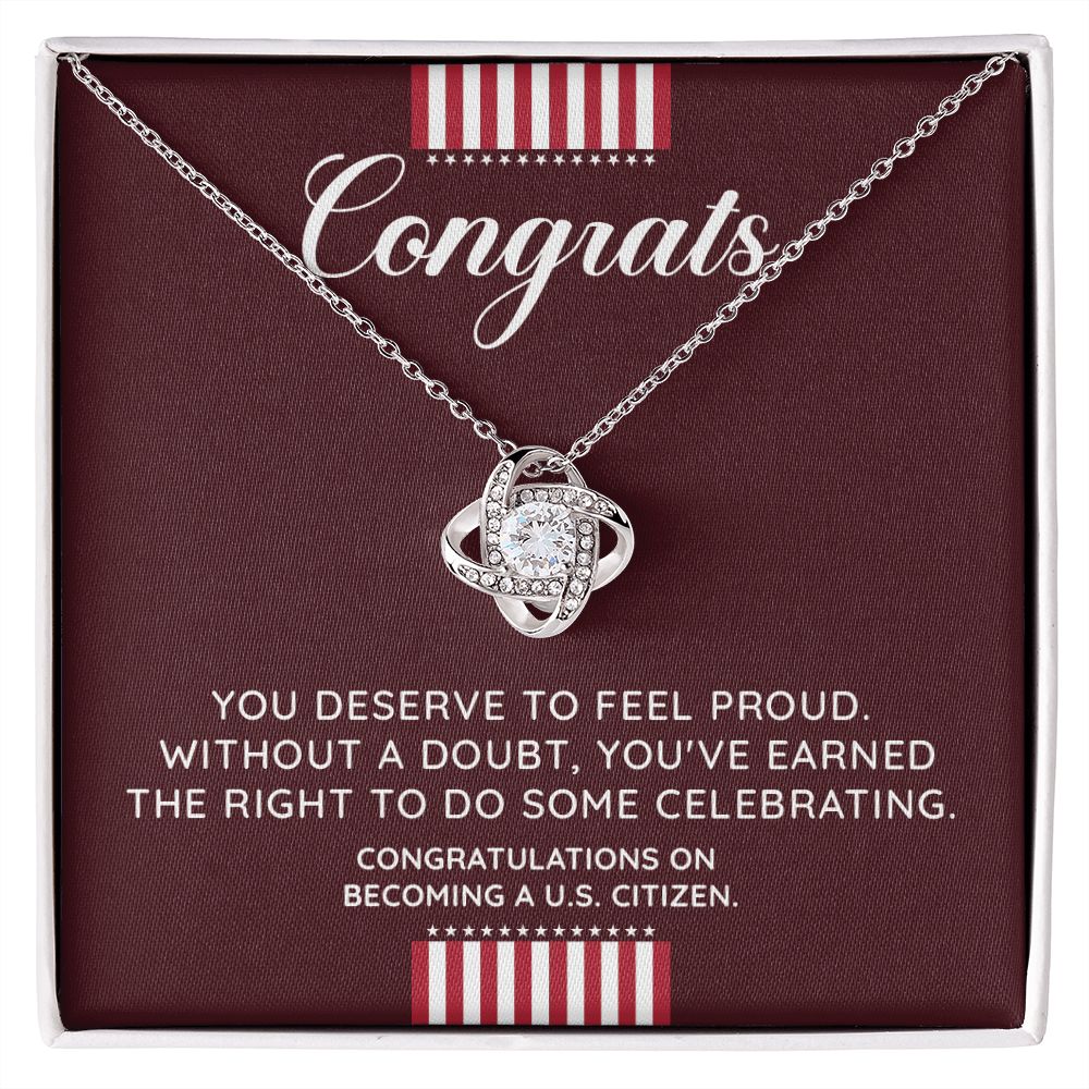 Congrats You Deserve To Feel Proud Congratulation On Become A U.S. Citizen