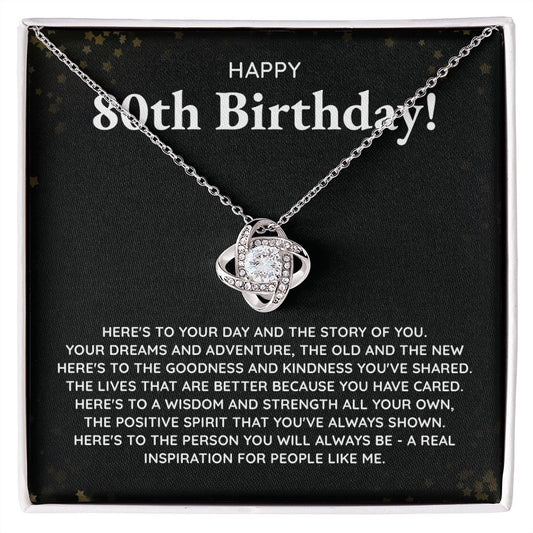 Happy 80th Birthday Here's To Your Day And The Story Of You