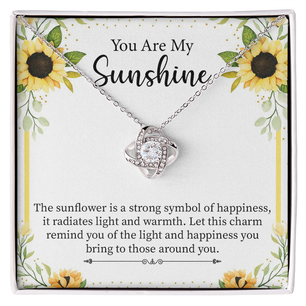 Necklace Gift For Sunshine with Message Card