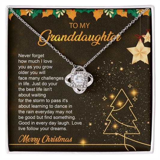 To My Granddaughter Marry Christmas