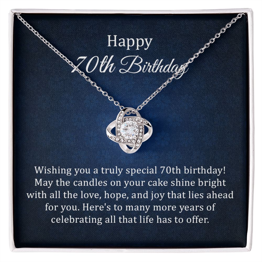 Happy 70th Birthday May The Candles On Your Cake Shine Bright With In The Love