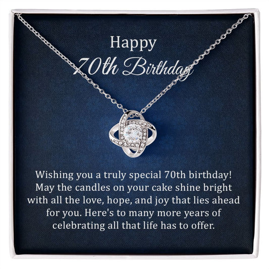 Happy 70th Birthday May The Candles On Your Cake Shine Bright With In The Love