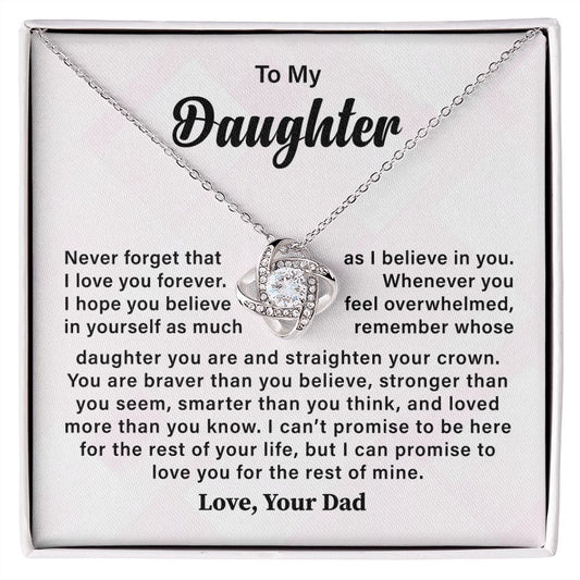 To My Daughter I Can Promise To Love You For The Rest Of Mine