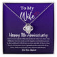 11th Anniversary Necklace Gift for Wife From Husband