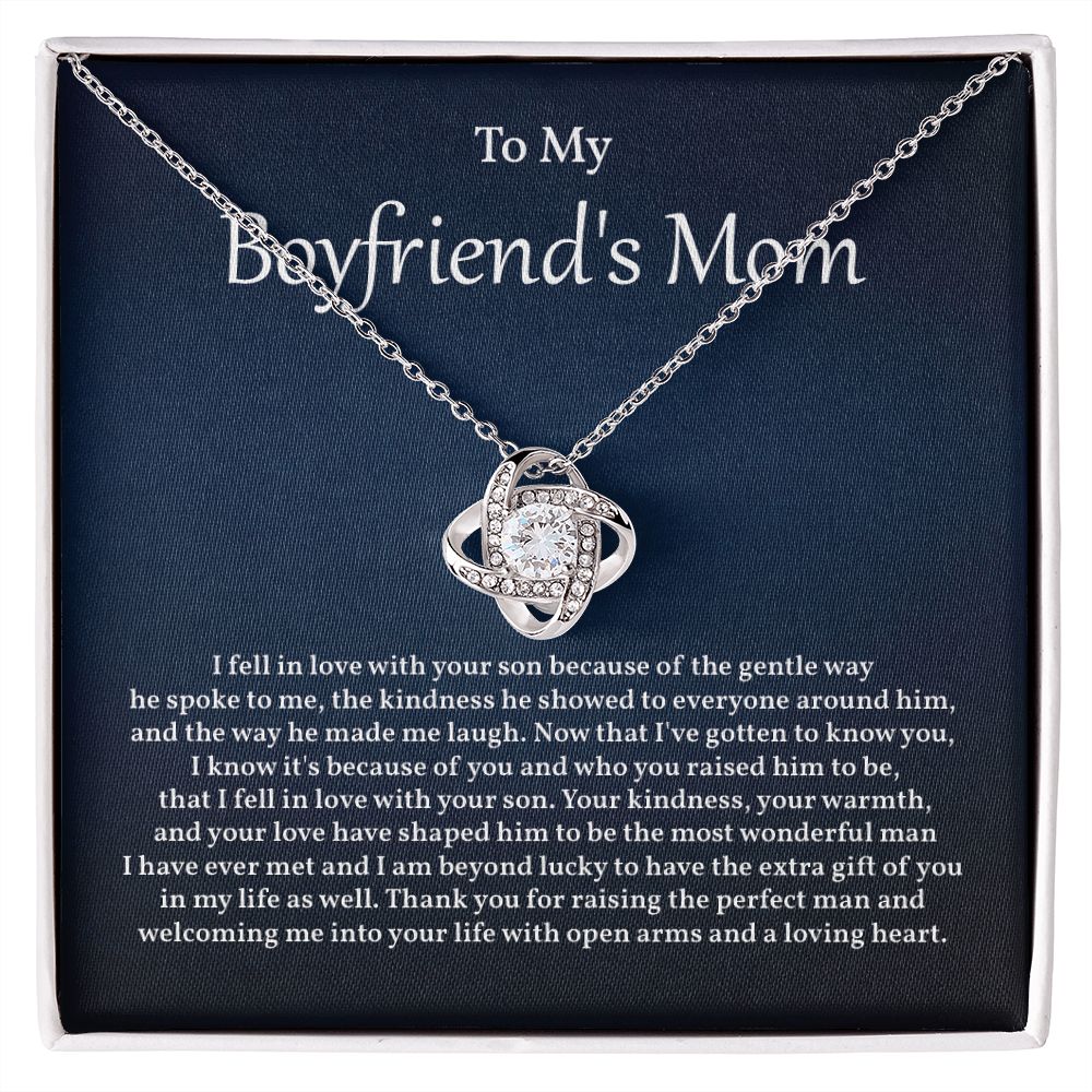 To My Boyfriend's Mom I Fell In  Love With Your Son Because Of The Gentle Way He Spoke To Me