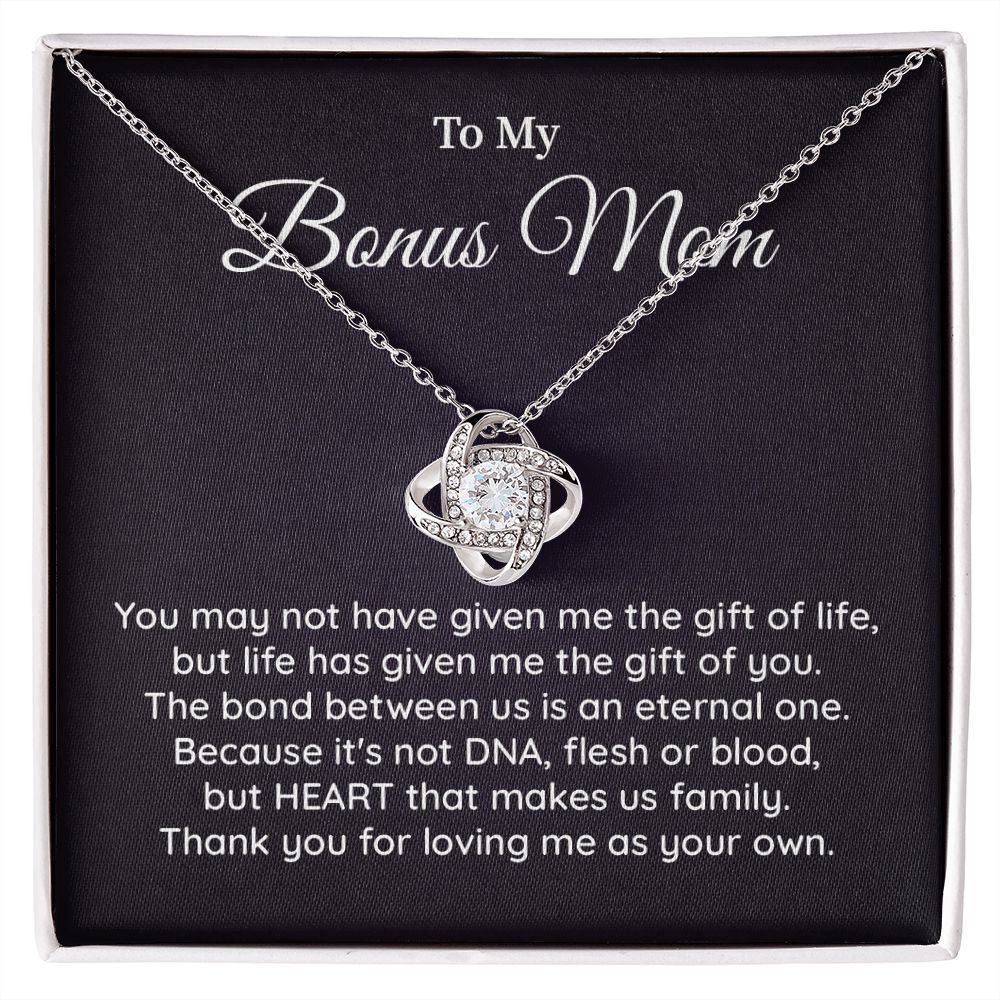 To My Bonus Mom Heart That Makes Us Family, Thank You For Loving Me As Your Own