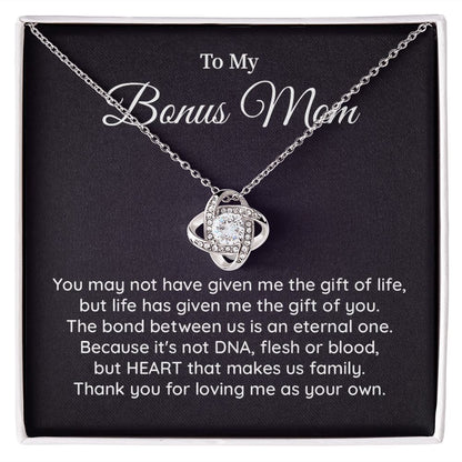 To My Bonus Mom Heart That Makes Us Family, Thank You For Loving Me As Your Own