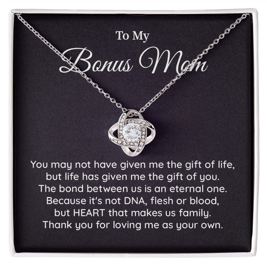 To My Bonus Mom Heart That Makes Us Family, Thank You For Loving Me As Your Own
